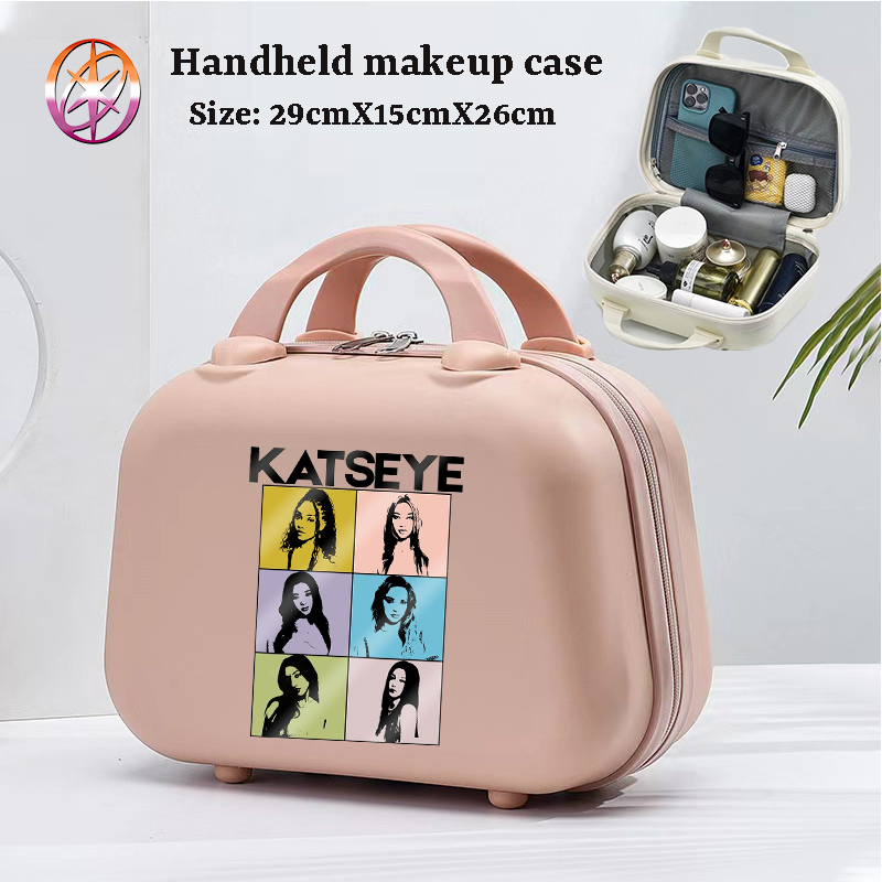 Beauty Bag Makeup - K POP K-KATSEYE 여성 메이크업 케이스