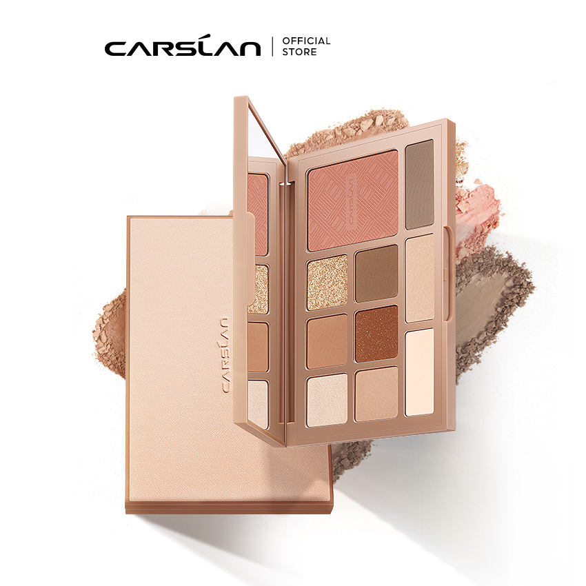 Merit Beauty Makeup - Carslan 실키 트윙클 종합 아이섀도우 팔레트