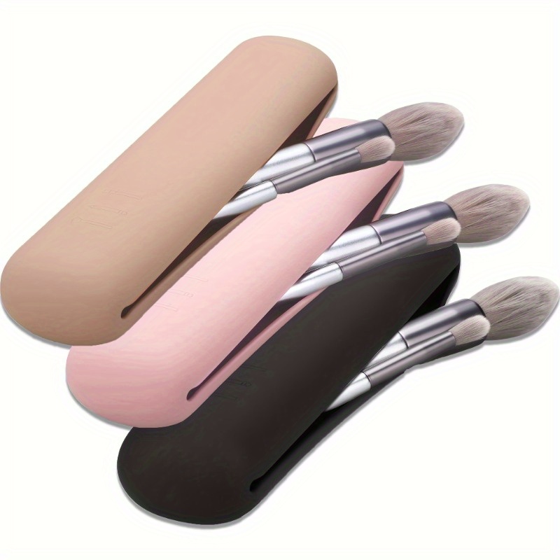Makeup Beauty Ro - 여행용 메이크업 브러쉬 거치대, 실리콘 트렌디