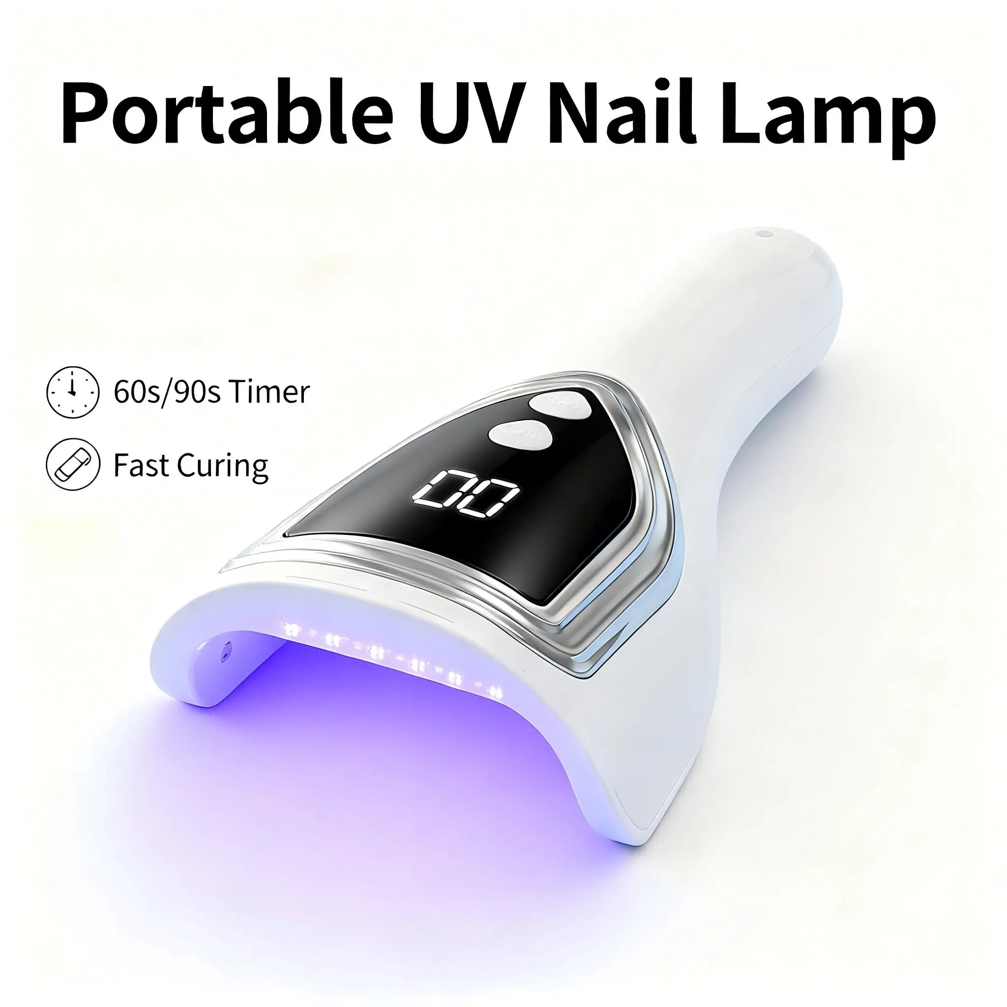 Uv Nail Lamp - 휴대용 UV 네일 램프, 충전식 핸드헬드