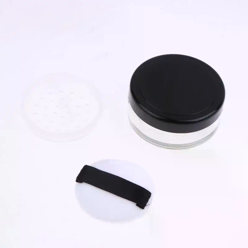 Cosmetic Sponge - 5g 휴대용 플라스틱 파우더 박스 빈