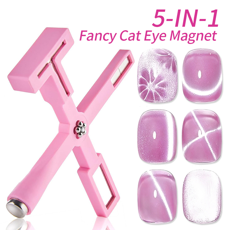 Uv Nail Lamp - 5 in 1 패턴 네일 마그넷