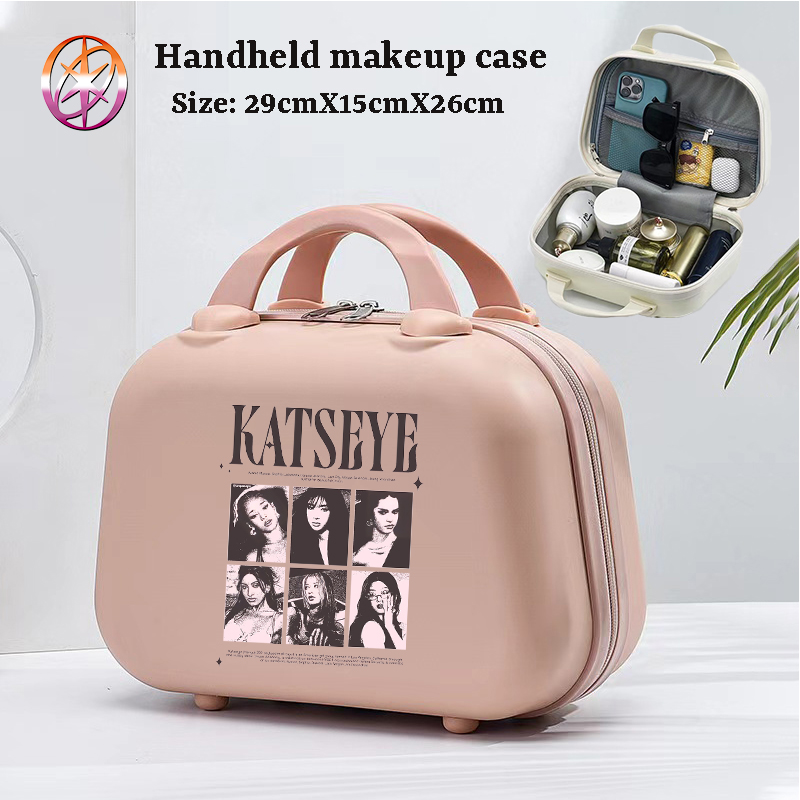 K POP K-KATSEYE 여성 메이크업 케이스 소녀 - Beauty Bag Makeup 리뷰 및 가격