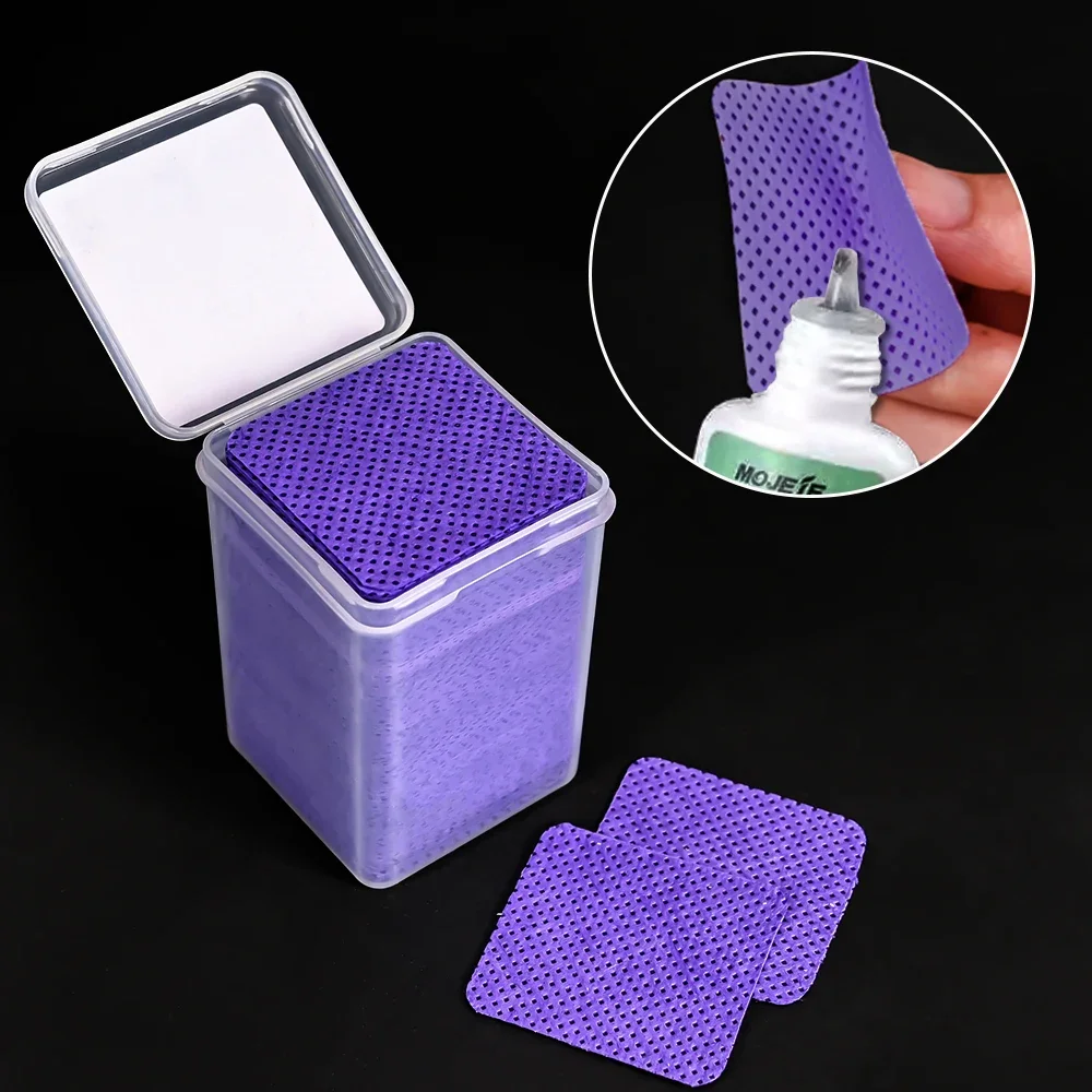 도매 200 개/상자 네일 속눈썹 접착제 깨끗한 코 튼 - Gel Nail Polish 리뷰 및 가격