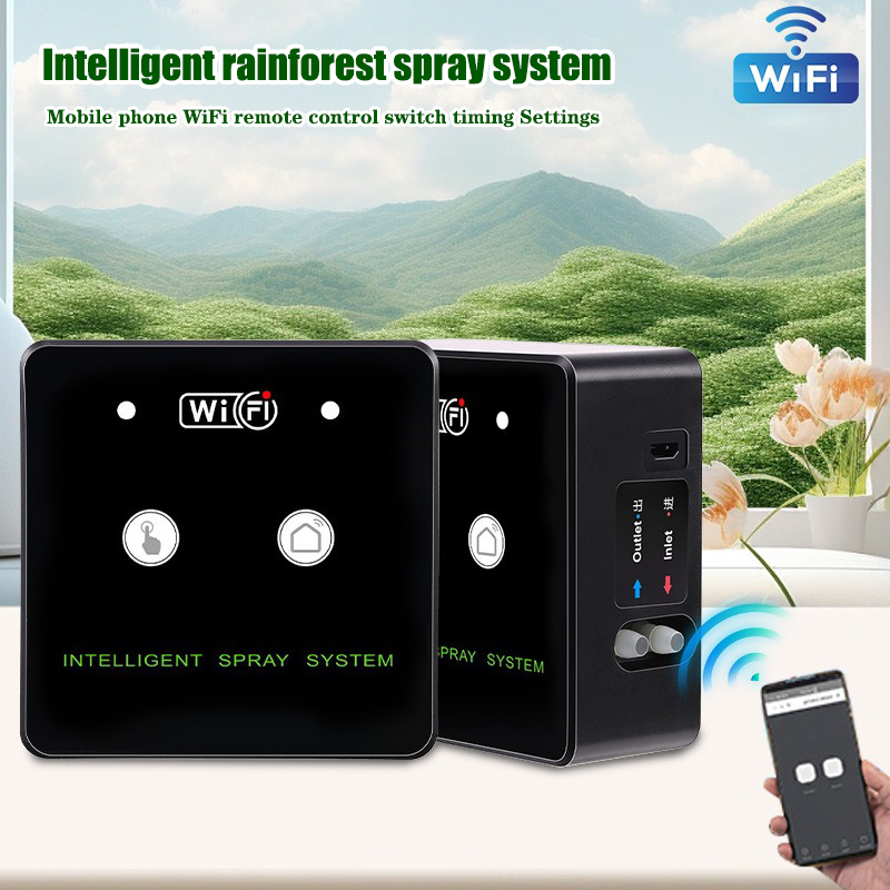열대 우림 분무기 WiFi 제어 자동 안개 열대 우림  - Setting Spray 리뷰 및 가격