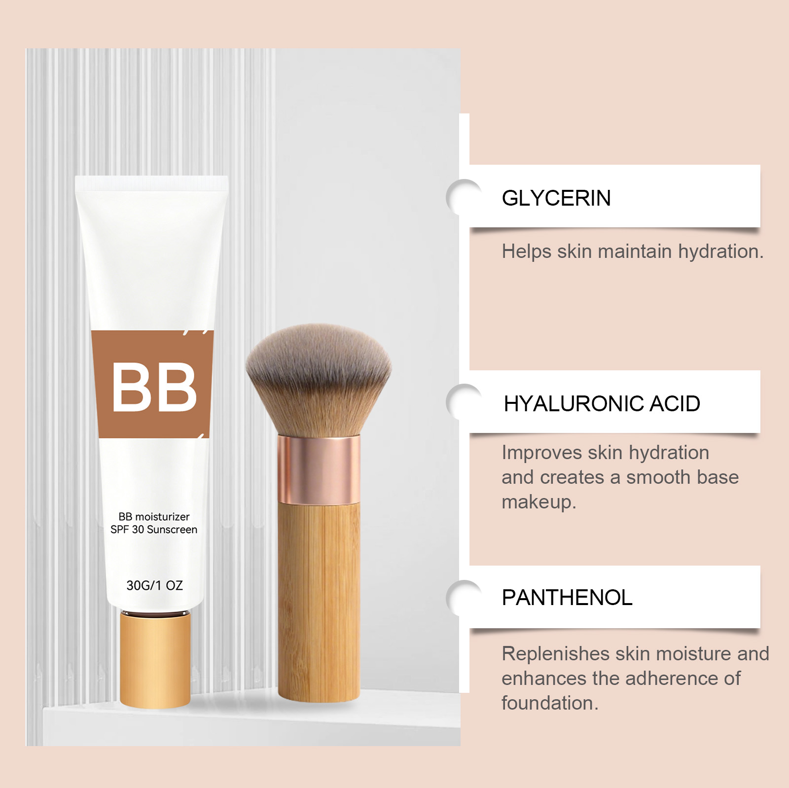 SPF 30 틴티드 모이스처라이저 비비크림 히알루론산  - Makeup Beauty Ro 리뷰 및 가격