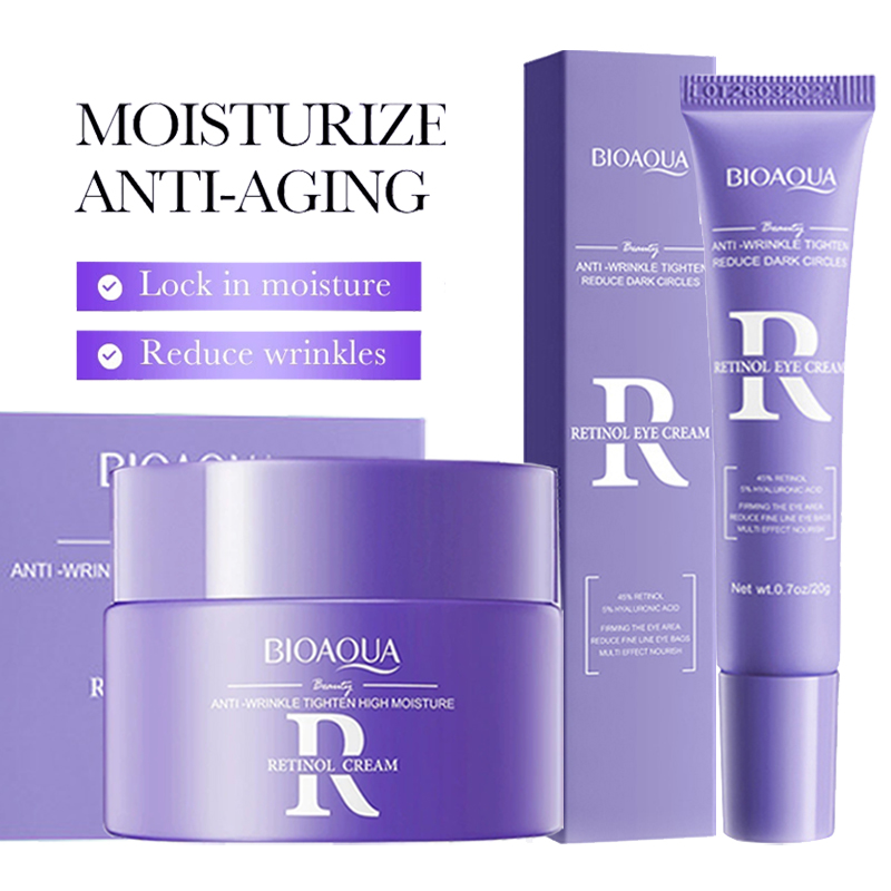 BIOAQUA 레티놀 스킨 케어 세트 모이스춰 라이징  - Anti-Aging Face Cream 리뷰 및 가격