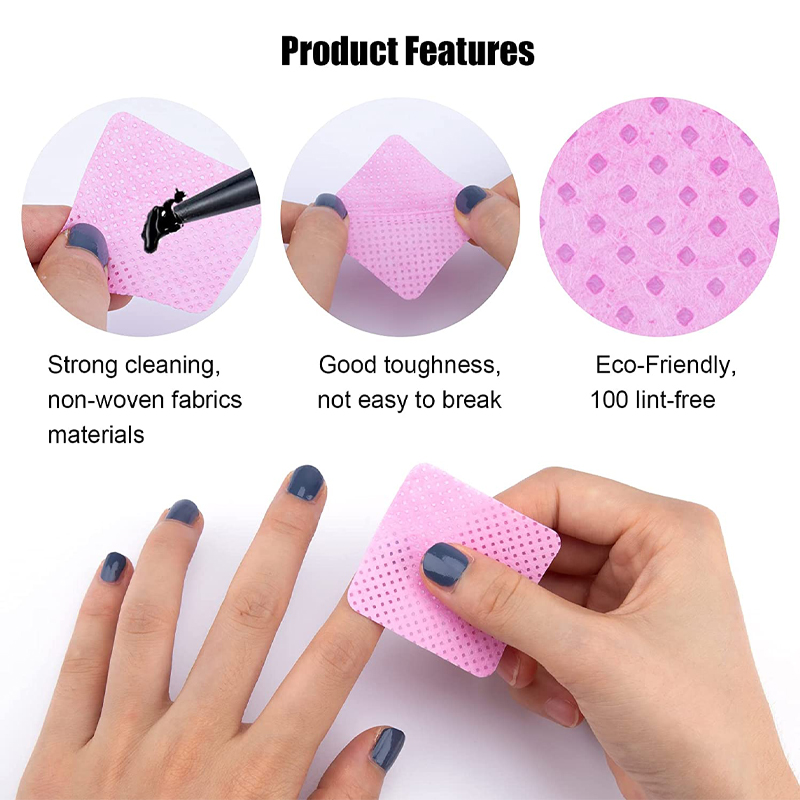 540개/팩 보풀 없는 네일 폴리쉬 리무버 냅킨 컬러풀 - Gel Nail Polish 리뷰 및 가격