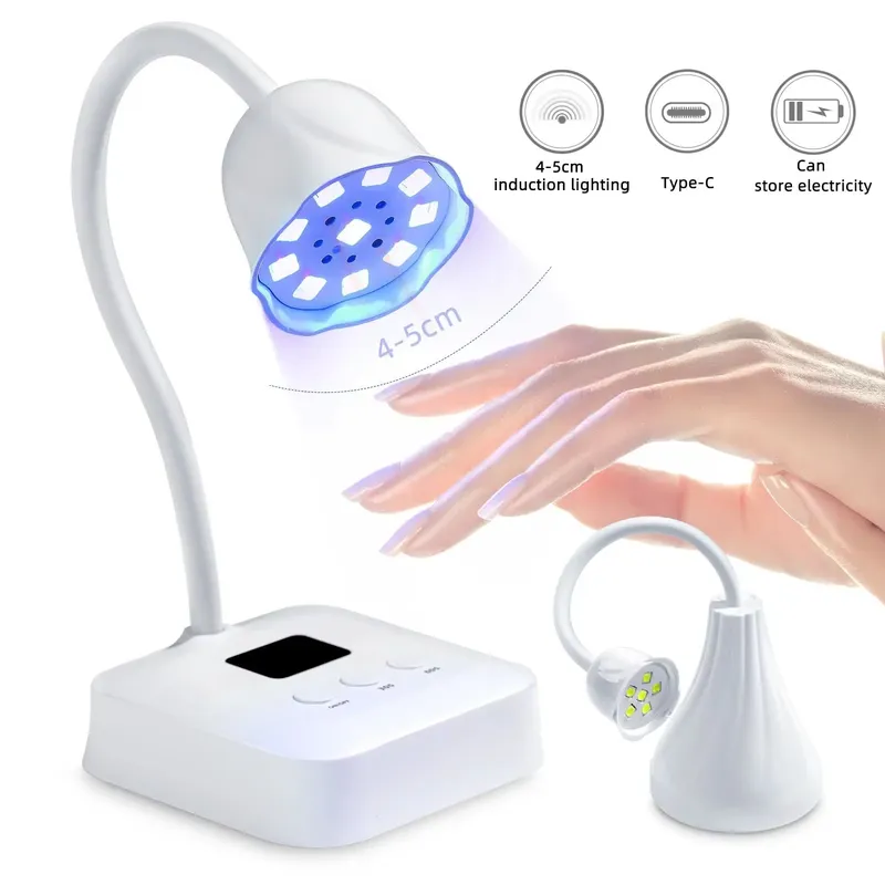 무선 네일 램프 LED UV 타이밍 9구 27W 충전식 - Uv Nail Lamp 리뷰 및 가격