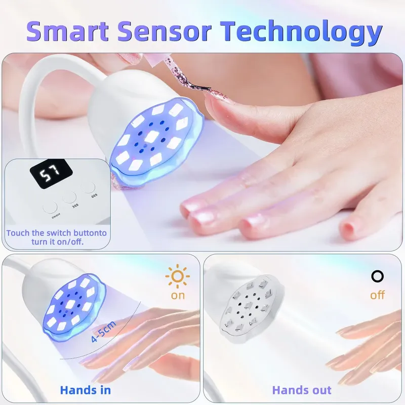 무선 네일 램프 LED UV 타이밍 9구 27W 충전식 - Uv Nail Lamp 리뷰 및 가격