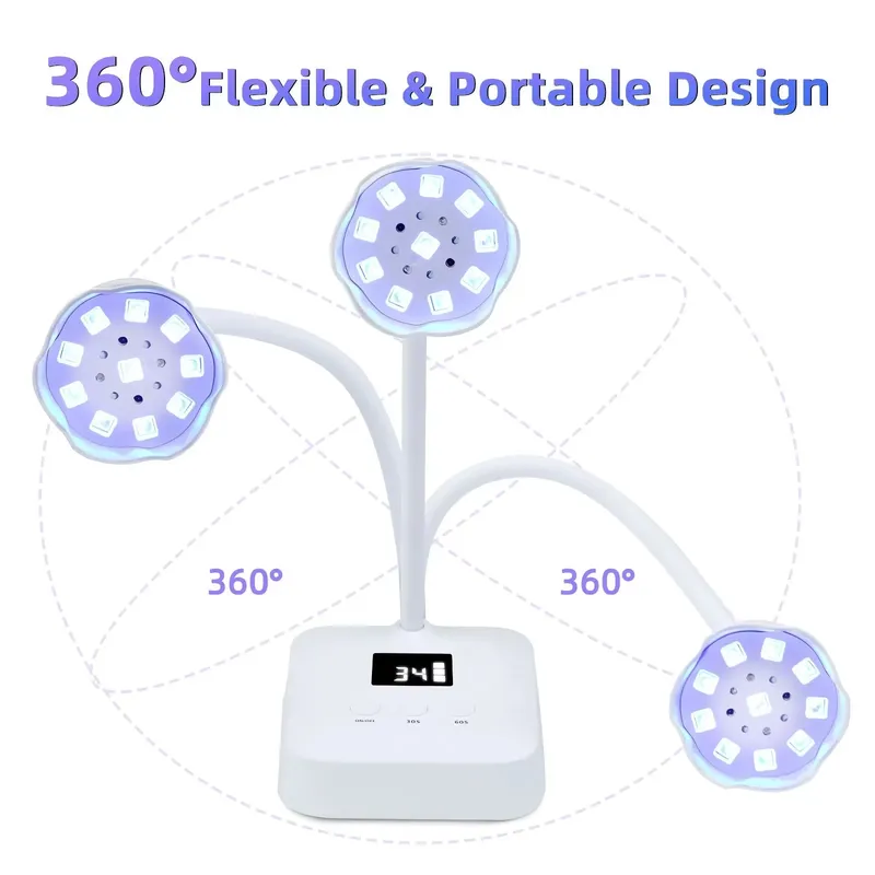 무선 네일 램프 LED UV 타이밍 9구 27W 충전식 - Uv Nail Lamp 리뷰 및 가격