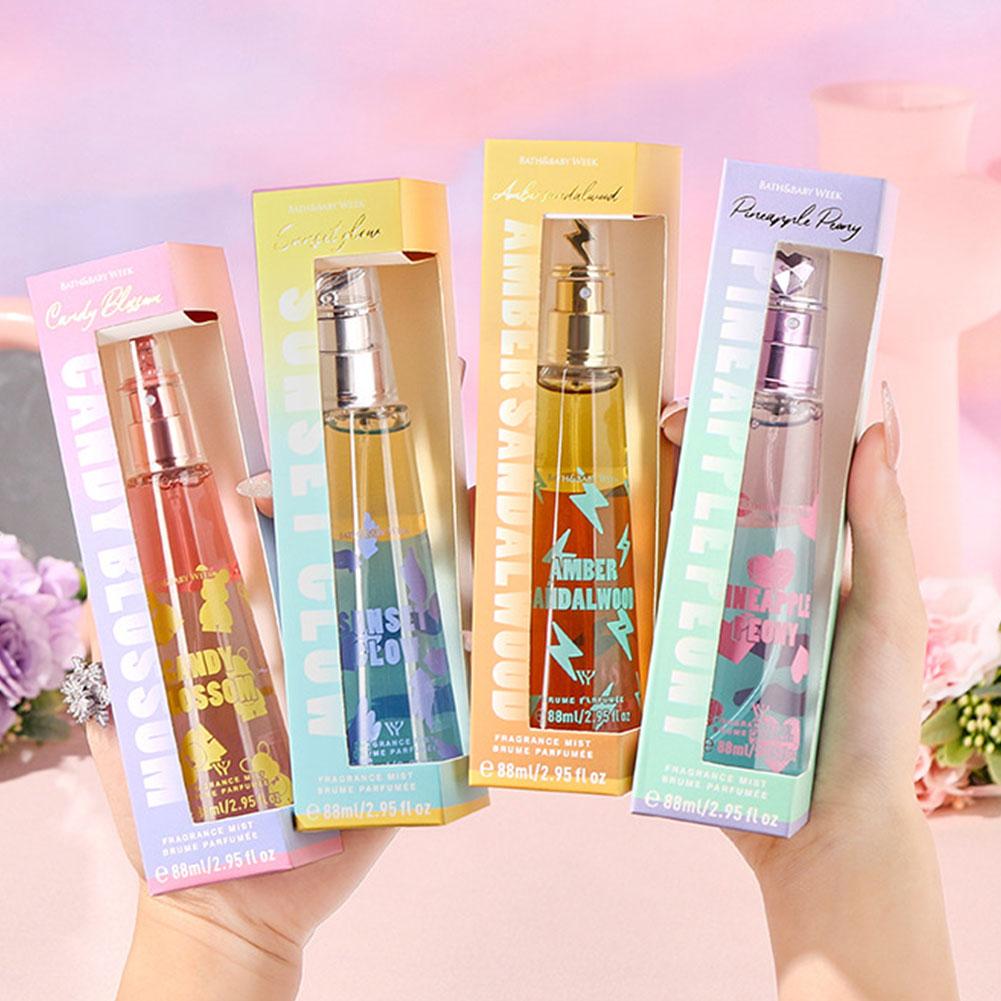 4가지 향 여성 바디 미스트 세트, 오래 지속되는 과일 - Setting Spray 리뷰 및 가격