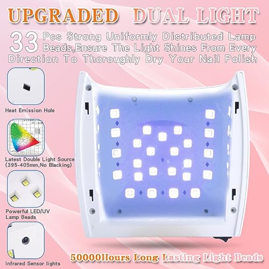 충전식 빠른 건조 UV LED 네일 램프, LED 네일 - Gel Nail Polish 리뷰 및 가격