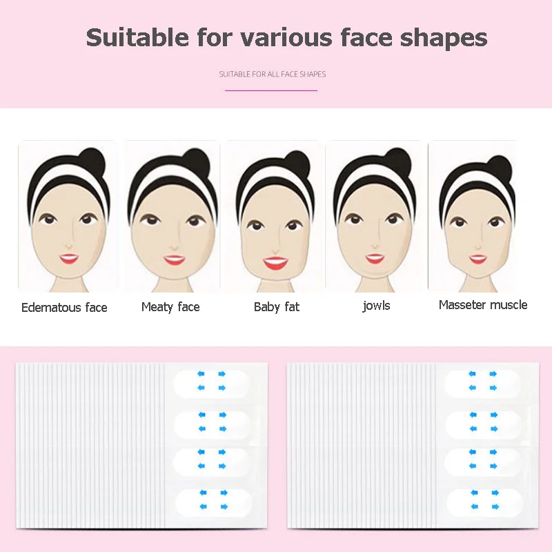 120/80/40매 V 리프트 페이스 스티커 투명 메이 - Makeup Beauty Ro 리뷰 및 가격