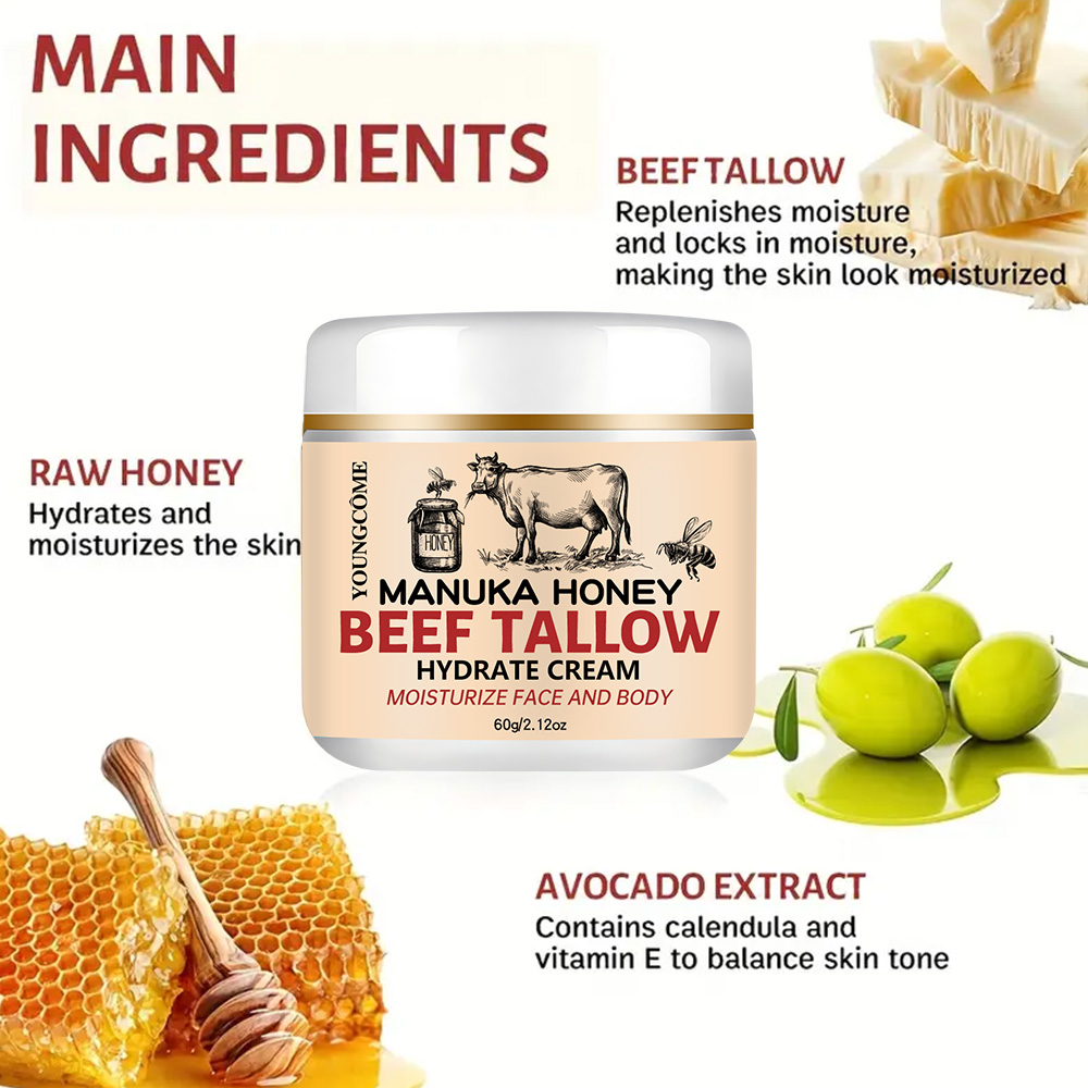 마누카 허니 비프 탈로 페이스 크림 모이스처라이저 안티 - Anti-Aging Face Cream 리뷰 및 가격
