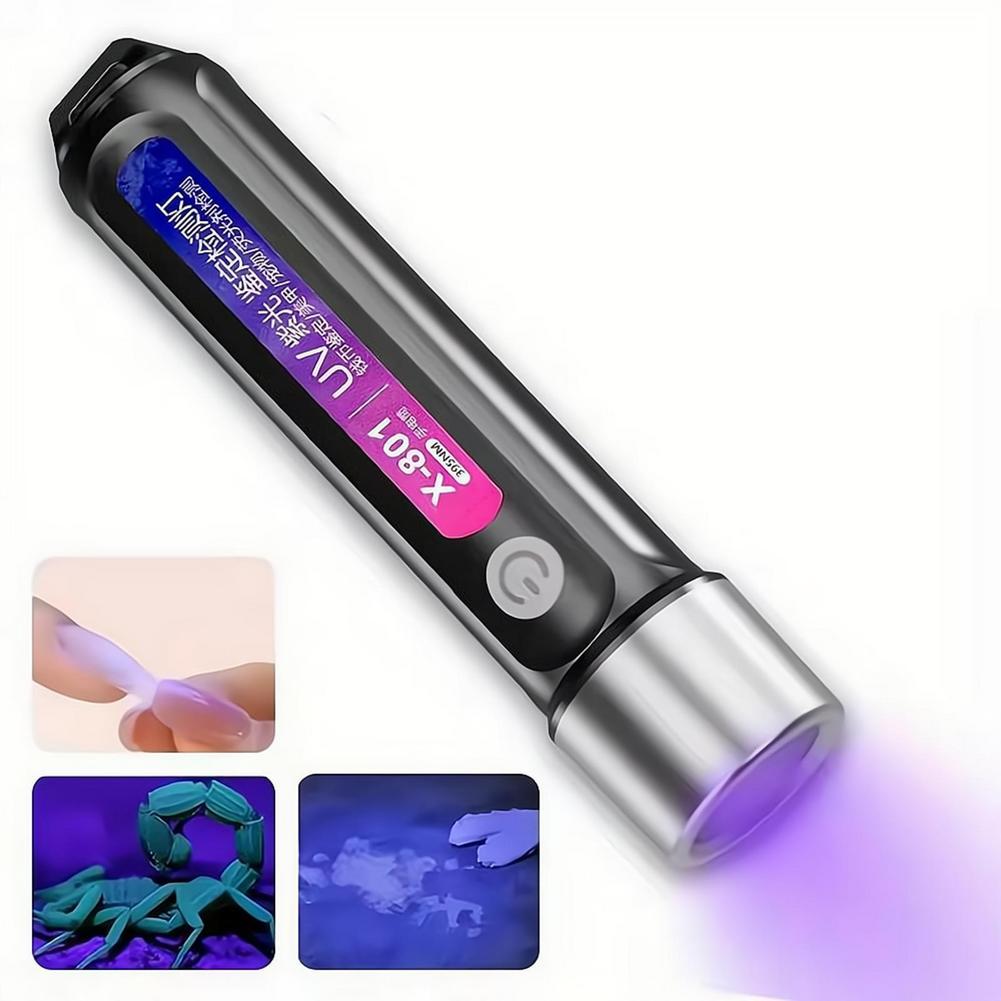 미니 UV LED 블랙라이트 손전등 충전식 네일 램프  - Uv Nail Lamp 리뷰 및 가격