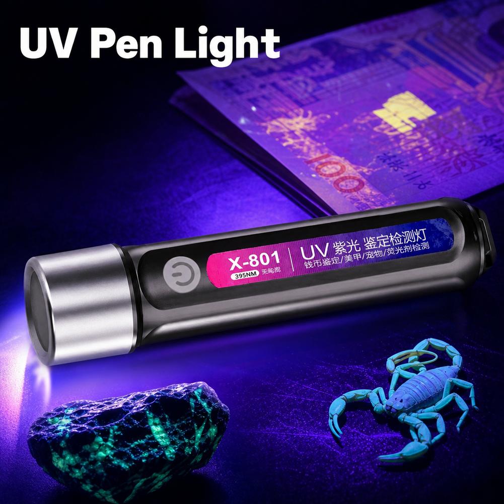 미니 UV LED 블랙라이트 손전등 충전식 네일 램프  - Uv Nail Lamp 리뷰 및 가격