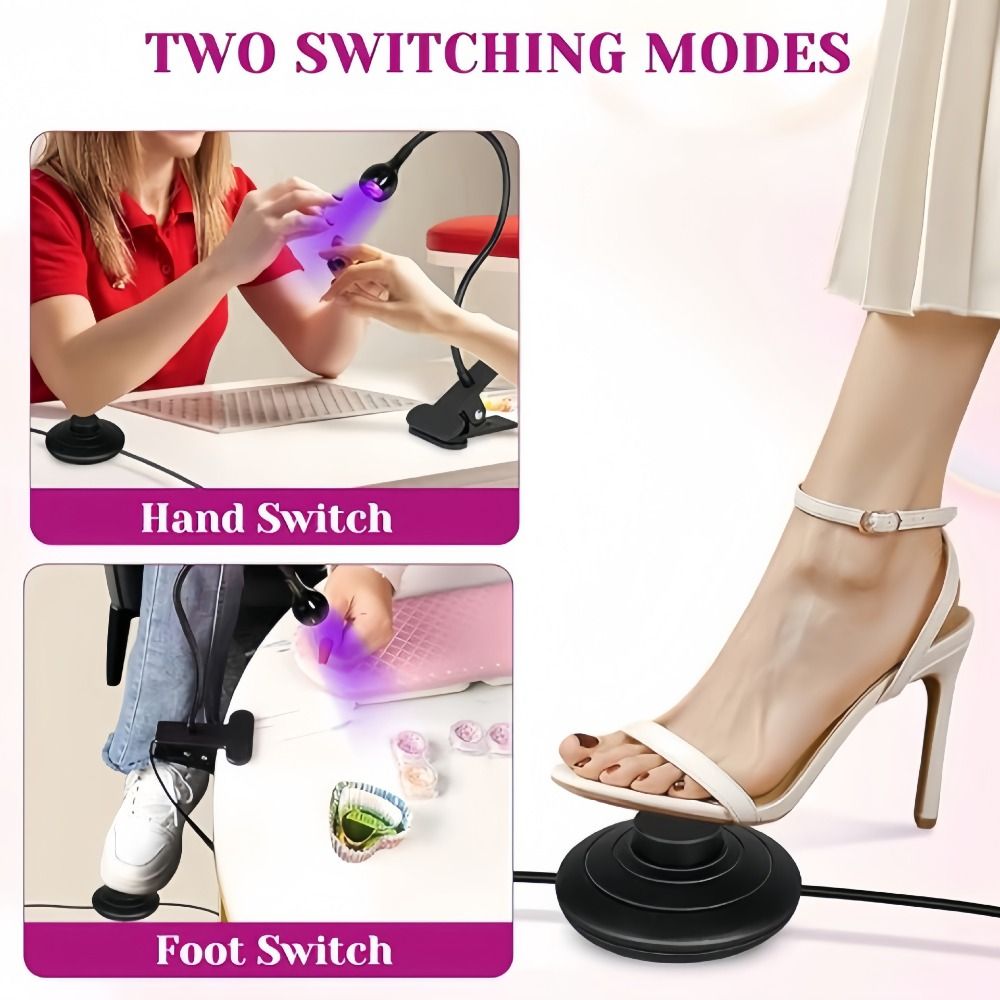 휴대용 5W/3W UV LED 네일 램프, 조절 가능한 - Uv Nail Lamp 리뷰 및 가격
