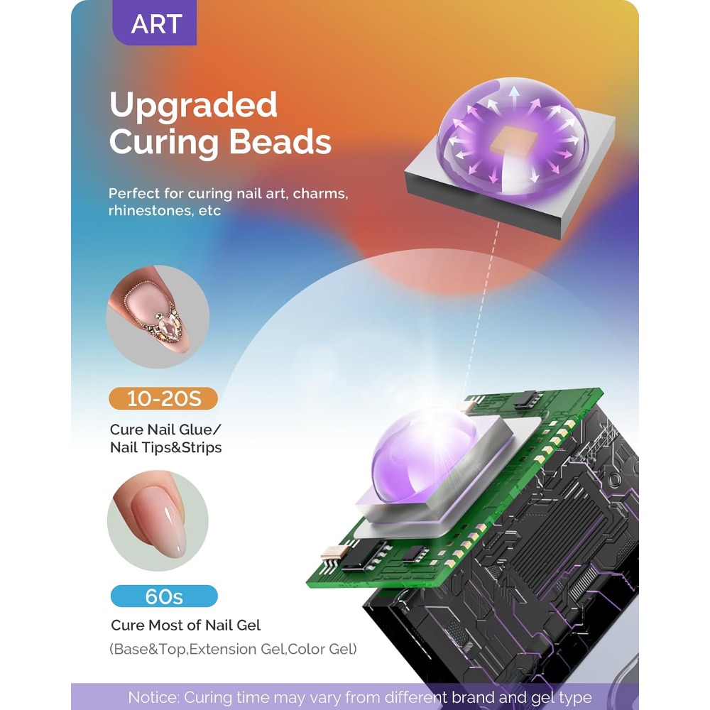 충전식 미니 UV LED 네일 램프, 무선 휴대용 LC - Uv Nail Lamp 리뷰 및 가격
