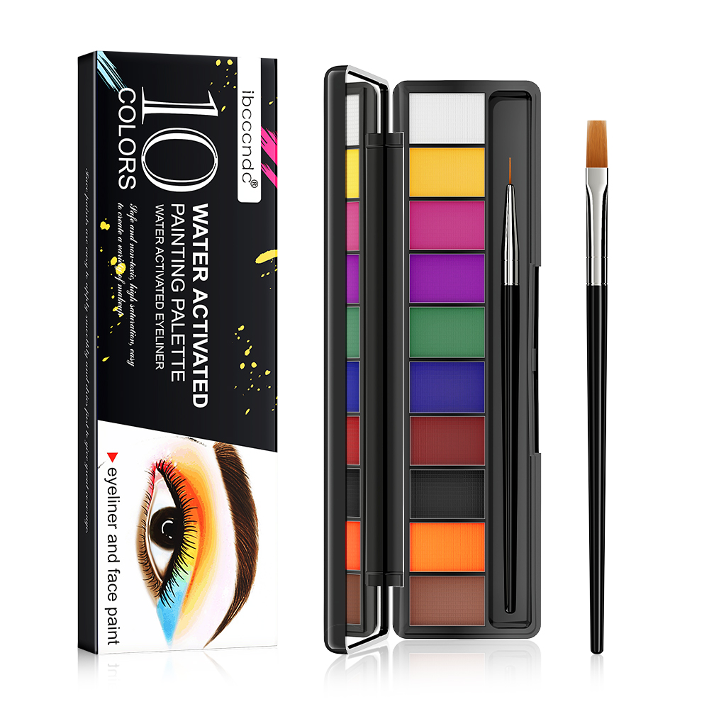 형광 네온 오일 페이스 바디 아트 페인트, UV 글로우 - Beauty Halloween Makeup 리뷰 및 가격