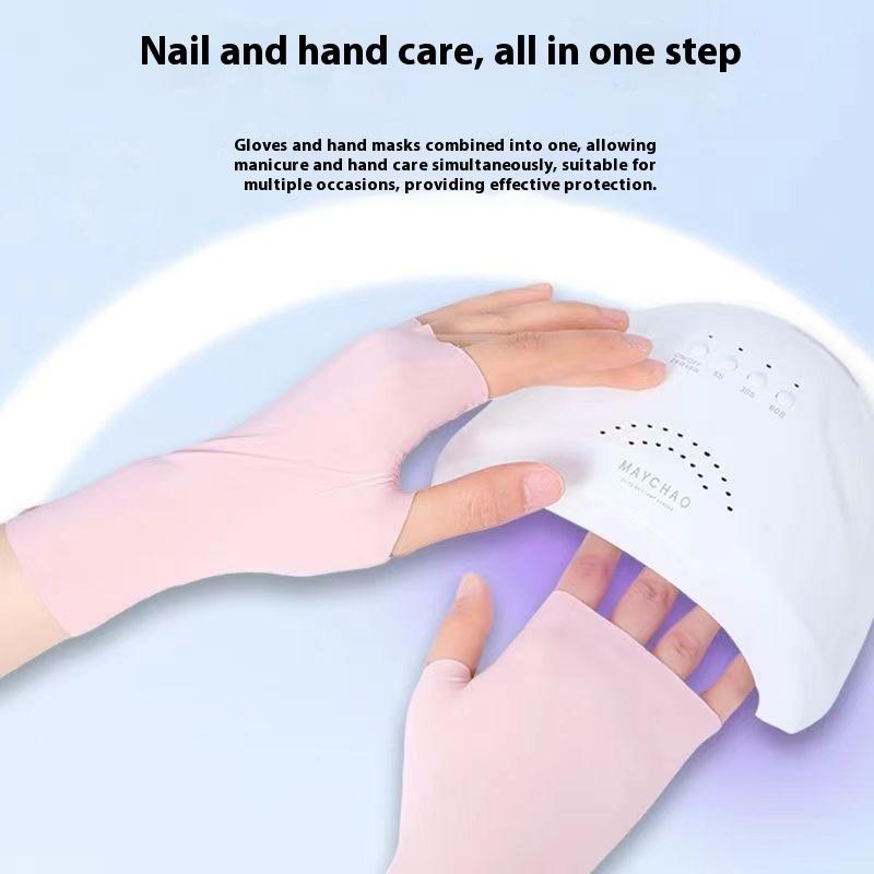 네일아트 젤 네일 램프 자외선 차단 장갑 손가락 없는  - Uv Nail Lamp 리뷰 및 가격