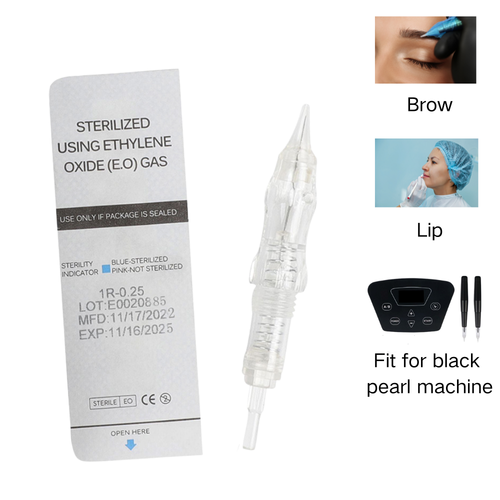 10/50PCS 눈썹 립 문신 바늘 혁명 P300 영구 - Merit Beauty Makeup 리뷰 및 가격