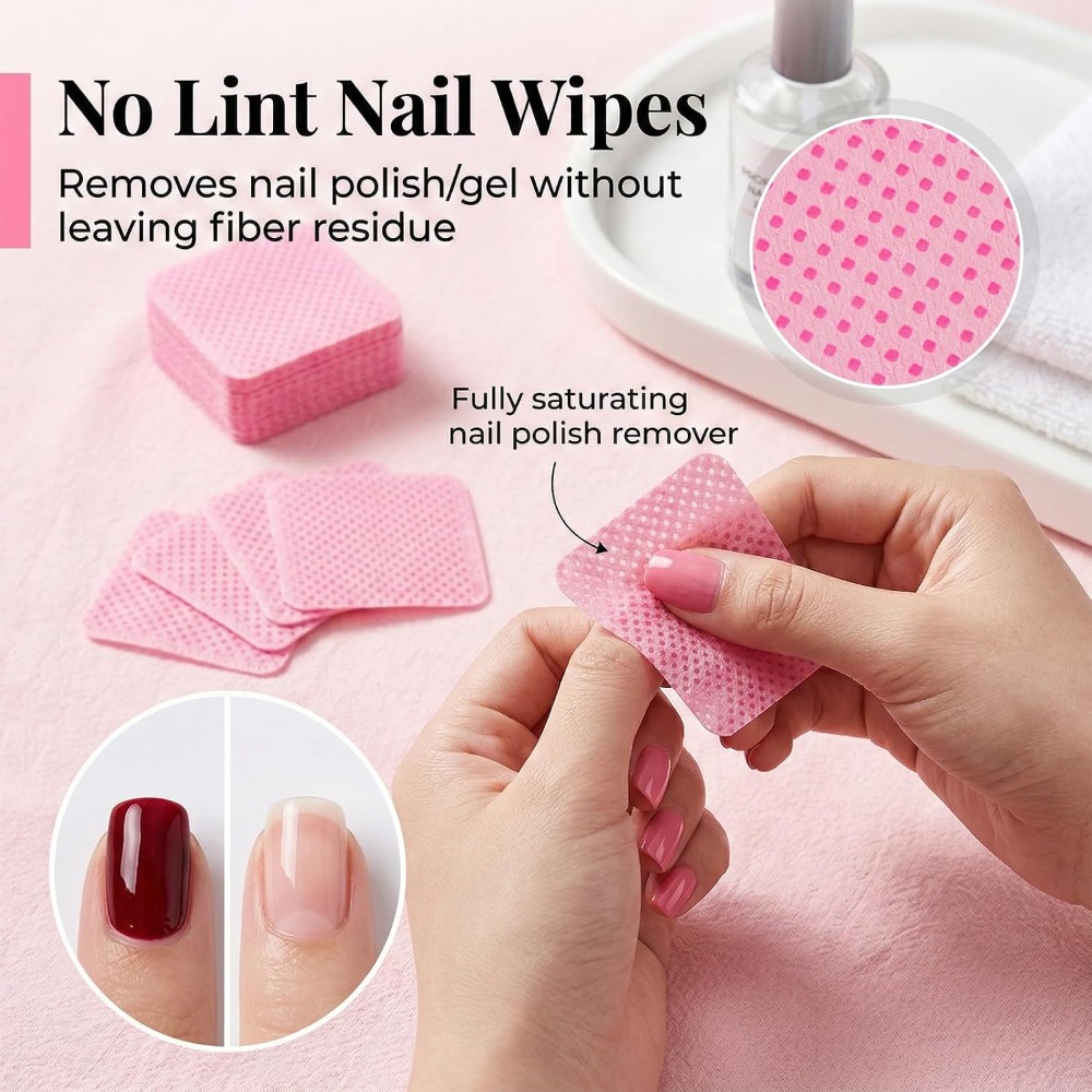 젤 폴리쉬 제거용 보풀 없는 네일 와이프 600매 프리 - Gel Nail Polish 리뷰 및 가격