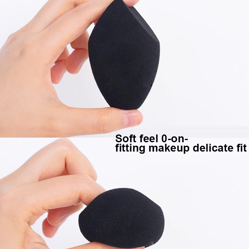 블랙 뷰티 스펀지 에그 2개 - 무라텍스, 재사용 가능 - Beauty Makeup Desk 리뷰 및 가격