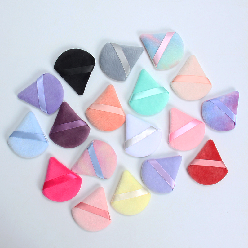 2Pcs 삼각형 파우더 퍼프 페이스 메이크업 스펀지 소 - Beauty Makeup Desk 리뷰 및 가격