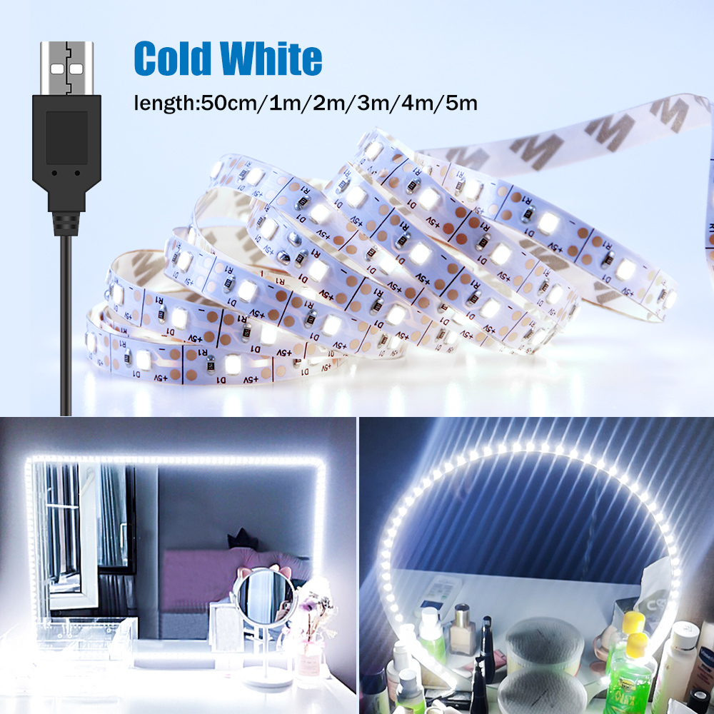 DC5V LED 메이크업 거울 라이트 스트립 USB 드 - Beauty Makeup Desk 리뷰 및 가격