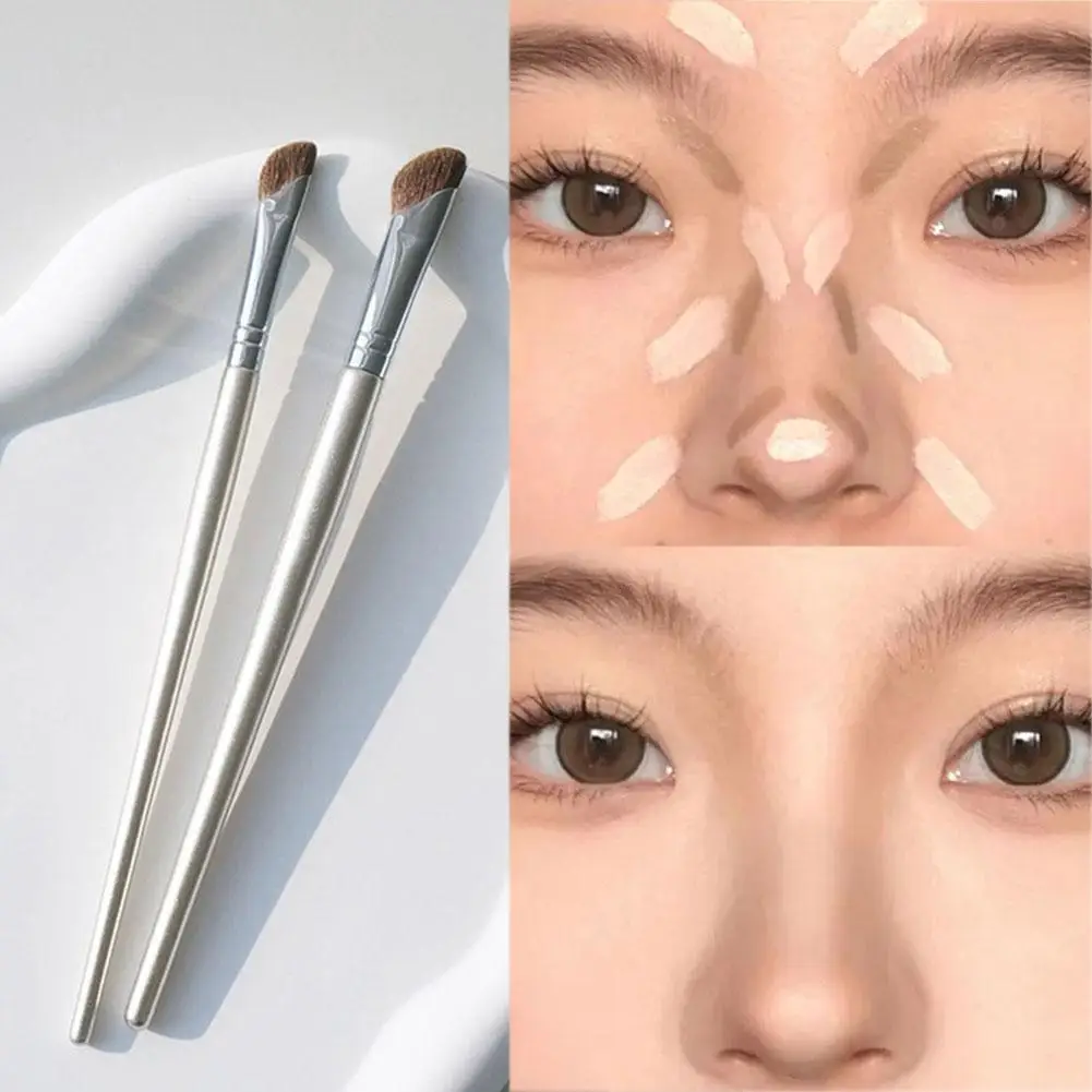 전문가용 앵글 노즈 컨투어 브러쉬 플랫 노즈 섀도우 브 - Makeup Beauty Ro 리뷰 및 가격