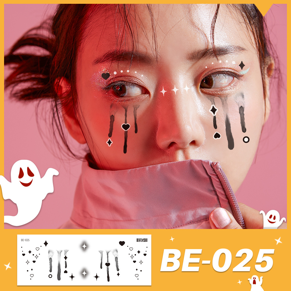 5Pcs 할로윈 뷰티 스티커 상처 메이크업 파티 귀여운 - Beauty Halloween Makeup 리뷰 및 가격